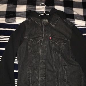 Levi’s denim jacket/hoodie